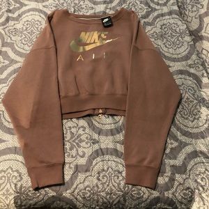 Crop sweatshirt